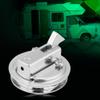 1.8inch Boat Flush Pull Hatch, Zinc Alloy Ring Handle Flush Pull Hatch Locker for Marine Boat RV Yacht Hardware view 3