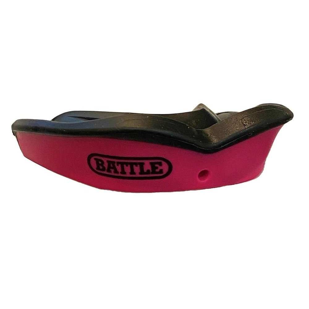 Battle Sports Ultra-Fit Football Mouthguard - Maximum Protection and Breathability, Customizable Strapless Boil and Bite Mouthguard