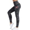 Dragon Fit High Waist Yoga Leggings with 3 Pockets,Tummy Control Workout Running 4 Way Stretch Yoga Pants (Medium, Carbon Gray-Marble) view 1