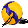 Mikasa V300W-AT-TR Official Size, tethered Training Volleyball,Blue/Yellow view 3