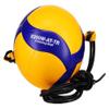 Mikasa V300W-AT-TR Official Size, tethered Training Volleyball,Blue/Yellow view 4