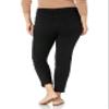 Dickies Women's Perfect Shape Skinny Twill 4 Pocket Pant Pants, Rinsed Black, 8 view 3