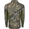 Drake Waterfowl Men's Performance 1/4 Zip with Agion Active XL Long Sleeve Hunting Pullover, Mossy Oak Bottomland, Medium view 4