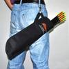 EOUS Archery Arrow Holder Hip Side Arrow Quiver Belt Clip Waist Quivers Bag Quiver for Arrows,Black view 2