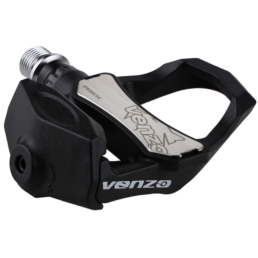 Venzo Sealed Cycling Road Bike Bicycle Clipless Pedals Compatible with Look Keo (NOT Compatible with Shimano SPD-SL or Look Delta Cleats) 9/16" with Cleats