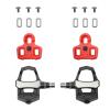 Venzo Sealed Cycling Road Bike Bicycle Clipless Pedals Compatible with Look Keo (NOT Compatible with Shimano SPD-SL or Look Delta Cleats) 9/16" with Cleats view 3