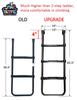Jump Tastic Trampoline Trampoline Ladder, Universal Trampoline Ladder Accessories 3-Step Ladder Skid-Proof Wide Step Easy Assembly view 3