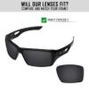 TRUSHELL Polarized Replacement Lenses for Oakley Eyepatch 2 OO9136 Sunglass Golden Yellow - Polarized view 2