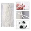 White Polypropylene Soccer Goal Net, 24x8 Ft Full Size Football Training Net, Easy Installation, Competition Game Practice view 2