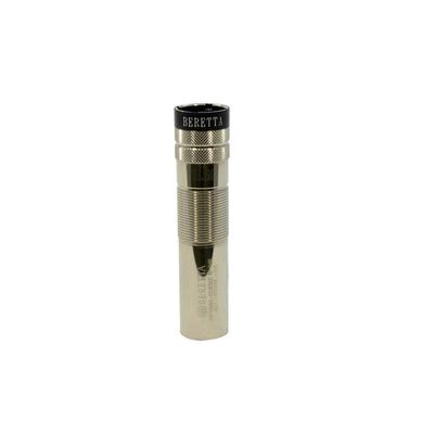 Beretta OptimaChoke High Performance 20mm Extended 12Ga Improved Modified Choke Tube with Alumimum Band, Silver with Black Band