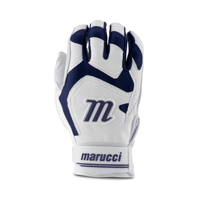 Marucci 2019 Signature Baseball Batting Gloves, Navy Blue, Adult X-Large