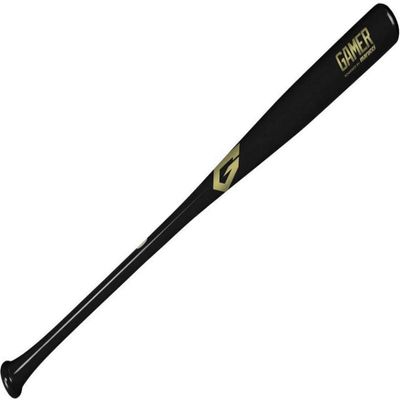 Gamer - Powered By Marucci, Maple Baseball Bat, Black, 31"