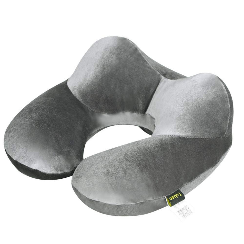 JLFTF Ultralight Inflatable Travel Pillow Compressible, Compact, Inflatable, Comfortable, Ergonomic Pillow for Neck and Lumbar Support During Camping for