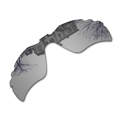 Millersawp Radar Path Vented Replacement Lenses Compatible with Oakley Sunglass-Silver Iridium