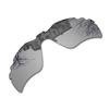 Millersawp Radar Path Vented Replacement Lenses Compatible with Oakley Sunglass-Silver Iridium view 1