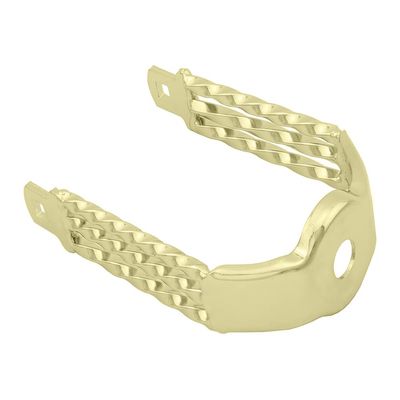 Lowrider Bike Spring Fork Triple Square Twisted Crown Gold.
