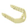 Lowrider Bike Spring Fork Triple Square Twisted Crown Gold. view 1