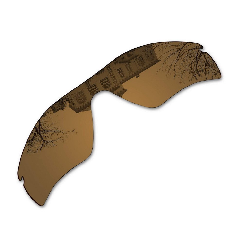 Millersawp Radar Path Replacement Lenses Compatible with Oakley Sunglass-Bronze Iridium