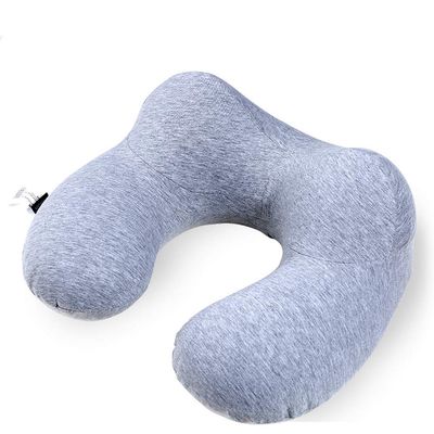 JLFTF Ultralight Inflatable Travel Pillow Compressible, Compact, Inflatable, Comfortable, Ergonomic Pillow for Neck and Lumbar Support During Camping for