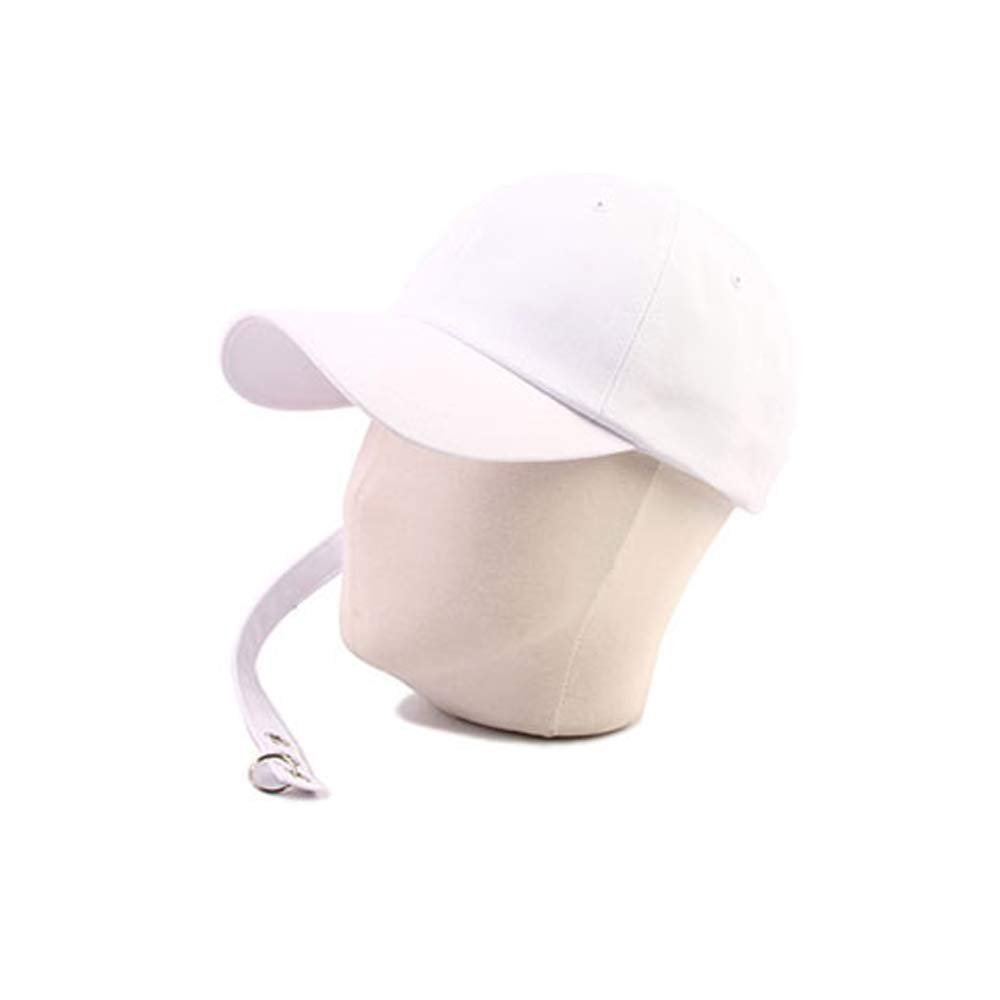 Baseball Cap Original Clean Up Adjustable Style Classic Hat MAAA0726 (White)