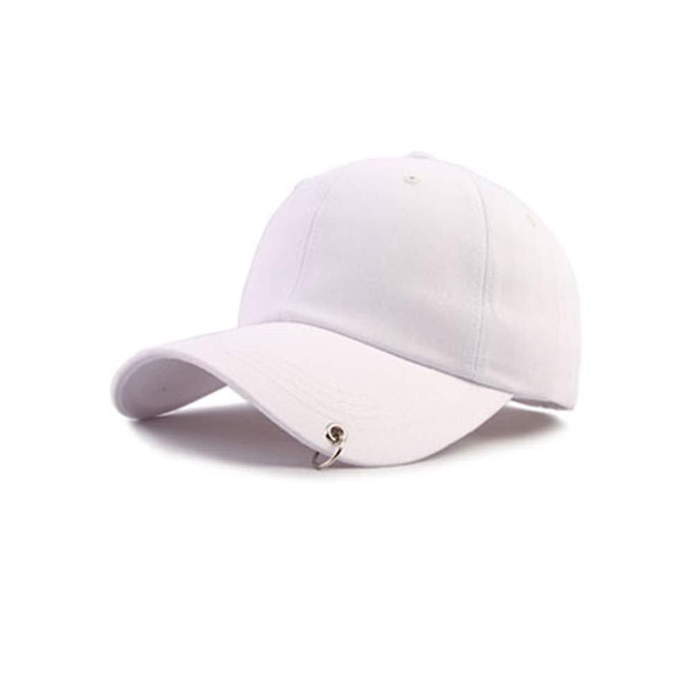 Baseball Cap Original Clean Up Adjustable Style Classic Hat MAAA0299 (White)