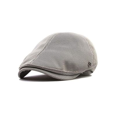 WITHMOONS Newsboy Hat Original Clean Up Adjustable Style Ivy Hat MAAD0798 (Grey)