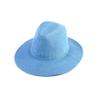 WITHMOONS Fedora Hat Classic Roll Up Adjustable Style Hat MABA0465 (Blue) view 1