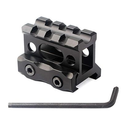 HIGOO Tatical Picatinny Riser Mount, 1" High Profile Rail Mount for Micro Reflex Sight Red Dot Scope