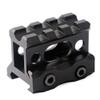 HIGOO Tatical Picatinny Riser Mount, 1" High Profile Rail Mount for Micro Reflex Sight Red Dot Scope view 2