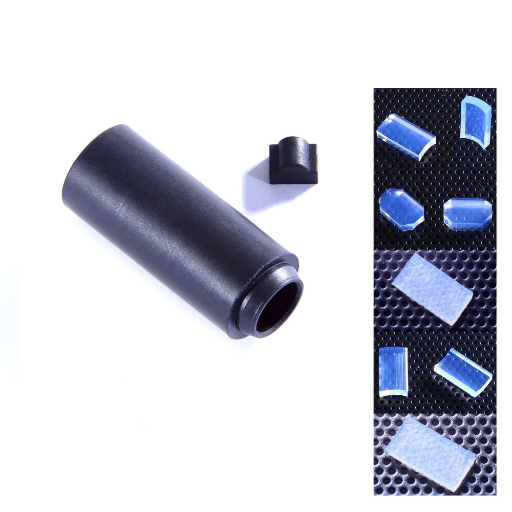 Elvish Tac Modify Baton Flat Hopup Bucking Hard Type + S-Nub for Airsoft Hop-up (Flathop + S-Nub for Madbull)