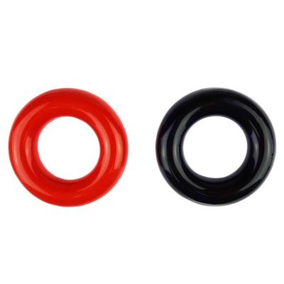 Zelerdo 2 Pack Golf Club Warm Up Swing Weight Ring, Black and Red