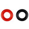 Zelerdo 2 Pack Golf Club Warm Up Swing Weight Ring, Black and Red view 1
