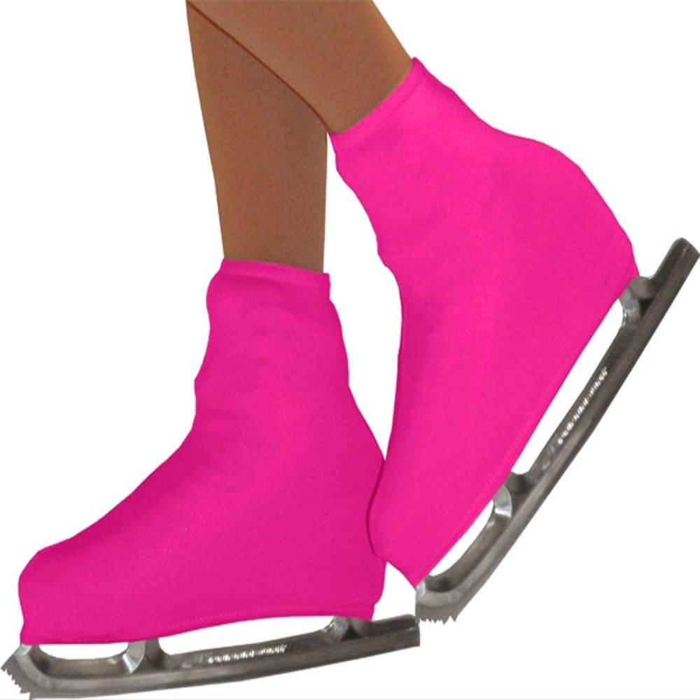 ChloeNoel Figure Skating Boot Cover B01 Candy Pink Junior (1-13)