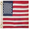MWS 12x18 USA America 50 Star 12"x18" 600D Nylon Embroidered Flag 2 Clips view 2