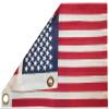 MWS 12x18 USA America 50 Star 12"x18" 600D Nylon Embroidered Flag 2 Clips view 3