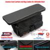 Seamax Universal Inflatable Boat Bench Seat Cushion and Detachable Seat Bag with Sunlitec 3-Layers Fabric and Reflective Edges (Size B - 34" for 270-330 Boats) view 2
