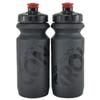 Controltech Wide Mouth Bike Cycling Water Bottle 600 ml Black, 2 Bottle, TB2622 view 1