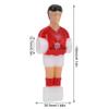 Table Football Replacement Players Set of 4 pcs - 2 Red 2 Blue Soccer Table Game Parts for Tabletop Soccer Game Accessories view 4