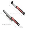 BikeHand Bicycle Bike Compatible with Shimano Cassette Turner Install Rotor Lockring Removal Chain Whip Tool Kit - Classic view 2