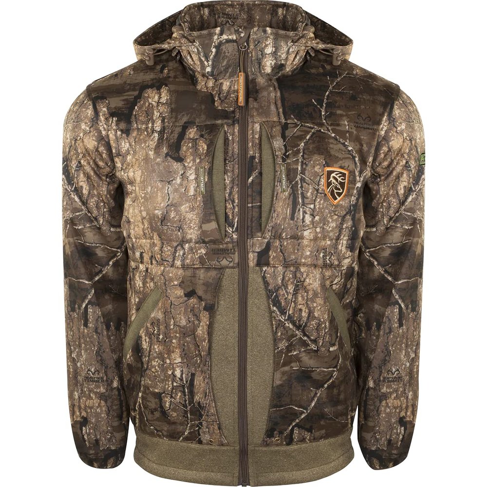 Drake Waterfowl Stand Hunter's Endurance Jacket with Agion Active XL Realtree Timber 3XLarge, DNT3010-030-2