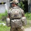 Akmax.cn MOLLE II Medium Rucksack  Classic Military Tactical Backpack with Detachable Side Pouches & Upgraded Internal Frame for Enhanced Comfort (50L, Multicam) view 4