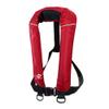 Compact USCG 150N Buoyancy PFD Outdoor Life Vest Automatic/Manual Inflatable Life Jacket PFD with 33g CO2 Cartridge (Red, Automatic) view 1