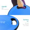 EVERYMILE Wobble Balance Board, Exercise Balance Stability Trainer Portable Balance Board with Handle for Workout Core Trainer Physical Therapy & Gym Diameter No-Skid Surface 15.7" Blue view 2