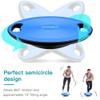 EVERYMILE Wobble Balance Board, Exercise Balance Stability Trainer Portable Balance Board with Handle for Workout Core Trainer Physical Therapy & Gym Diameter No-Skid Surface 15.7" Blue view 3
