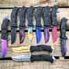Real River Supply Counter Strike Tactical G10 Tracker Spring Assisted Folding Pocket Knife (Black) view 1