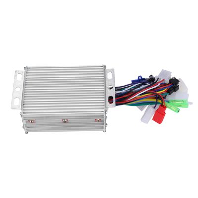 Brushless Motor Controller, Efficient Durable 450W Aluminium Alloy Controller for Electric Bikes Scooters Motorcycles