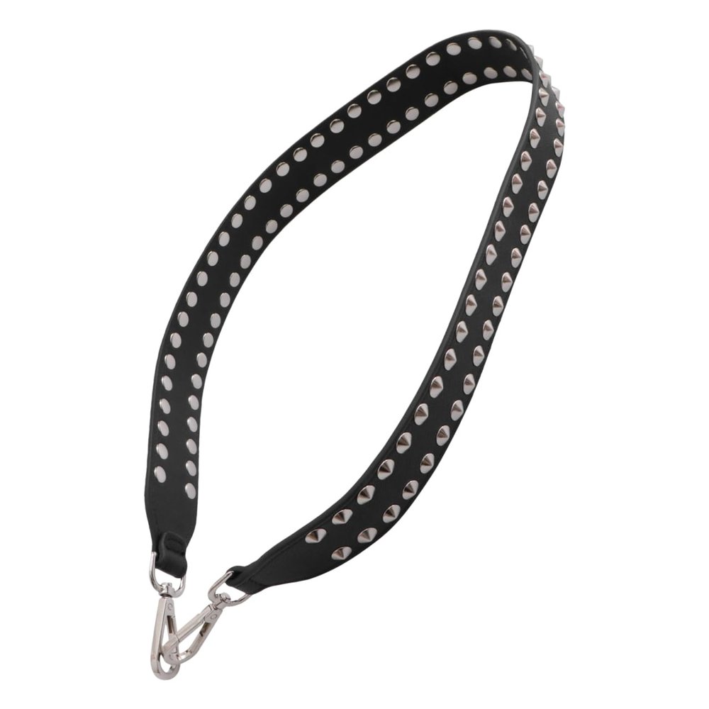 ARTIBETTER Punk Wide Strap Rivet Studded Leather Bag Strap 35.43In Replacement Women Bag Accessories Comfortable Durable Shoulder for Crossbody Purse