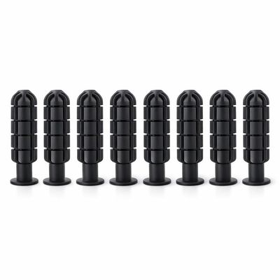 Plastic Foosball Handles Table Football Grip Part Replacements Foosball Handle Grip for Standard Foosball Tables (8 Pack)