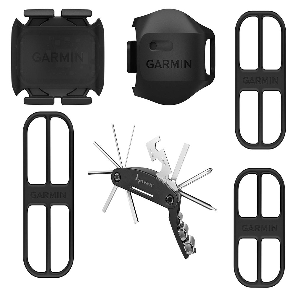 Garmin Bike Speed Sensor 2 and Cadence Sensor 2 Include Wearable4U Multi Tool Bundle
