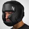 Hayabusa T3 Adjustable MMA Headgear - Black, Medium view 2